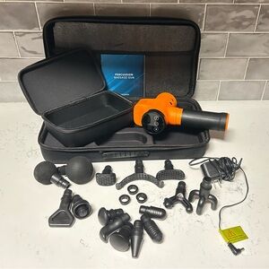 Orange Percussion Massage Gun